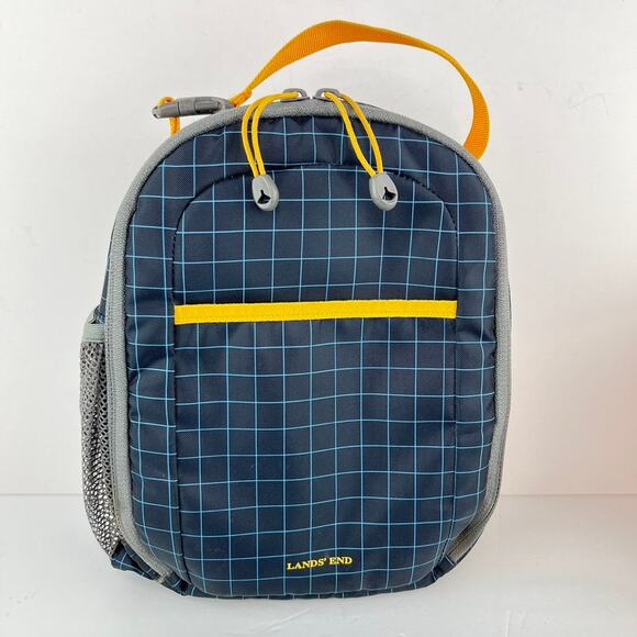 Lands End Kids Insulated Soft Sided Lunch Box - Picture 1 of 6